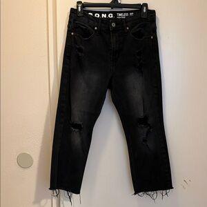 S.O.N.G. Women's High Rise Black Jeans